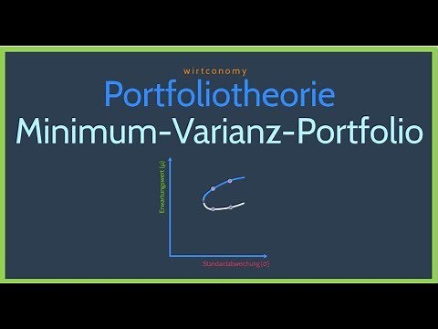 Minimum-Varianz-Portfolio einfach erklärt | Portfoliotheorie Markowitz | Beispiel | wirtconomy