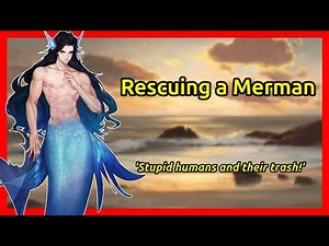[M4A] Rescuing a Merman from Beach Trash [Reverse Comfort] [Rescue] [Grumpy] [Sleeping Together]