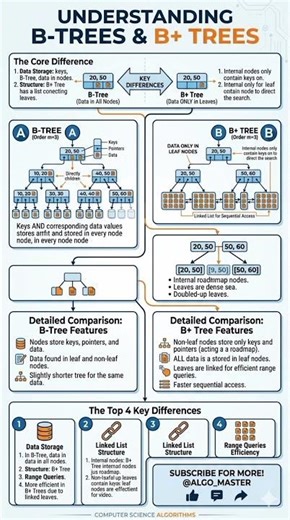 The ONE Database Trick Big Tech Doesn't Want You to Know? (B+ Tree) 🤔