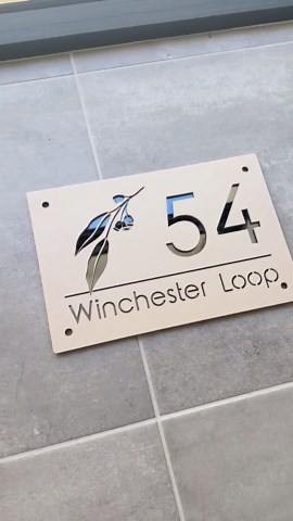 Australian House Number Sign | Custom Acrylic Address Plaque | Outdoor Street Number Sign | Modern Home Address Sign With Kangaroo - Etsy Australia