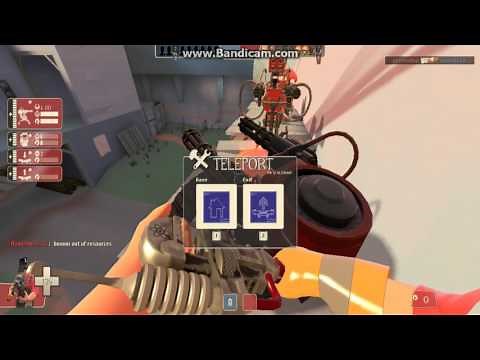 The demonstration of how to use the eureka effect wrench(TF2)