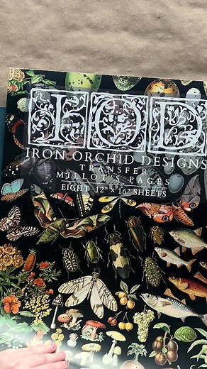 Just starting out and not sure where to begin? 🤔 Our transfers are super newbie-friendly and a great way to get your feet wet. Quick tip: make sure you seal your paint (or use paint with a built-in top coat) before you apply your transfer. You'll be amazed at how simple they are to use – but watch out, it's pretty addictive! Soon you'll be looking at everything thinking, 'Hmm, I could use a transfer there!' 😅 | IOD - Iron Orchid Designs