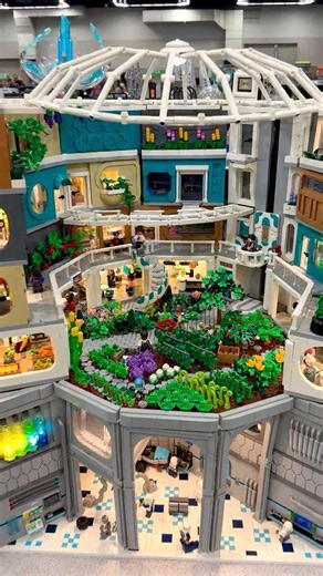 A Beautiful Day in the Colony — Massive LEGO Space Habitat at Bricks Cascade!
