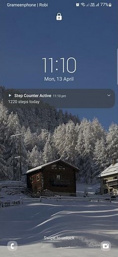 AI Powered Simple pedometer: steps, distance, calories & stats. All on-device.