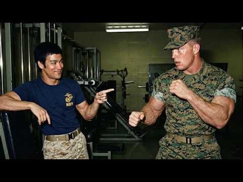 Bruce Lee joked to a Marine, “Punch me” — unaware he was a boxing champion; 4 seconds later