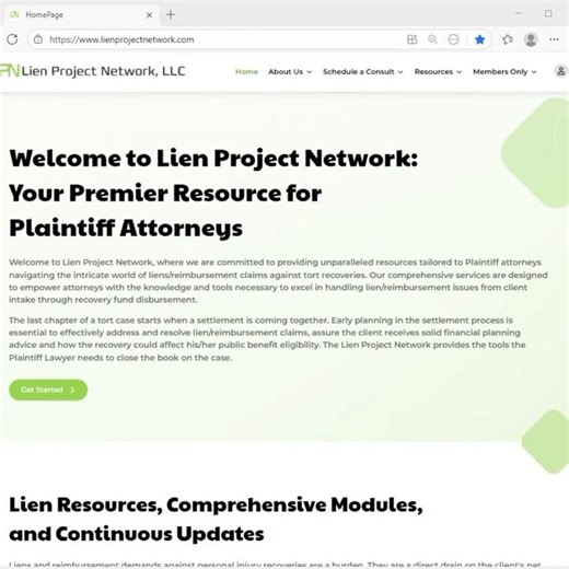 Welcome To Lien Project Network!