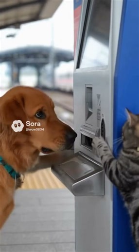 Cat & Dog – The Ticket Machine Beep