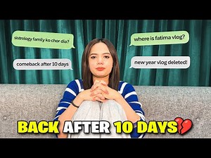 I Am Back After 10 Days!🙏🏻What Happened With Me???💔|Sistrology