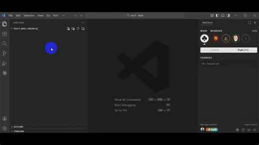 TreeDash — Git Worktree Dashboard for VS Code | Kap Thang