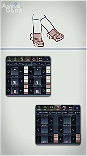 Gacha Club Girl Shoes Ideas☕🩰 || Gacha Club Ideas