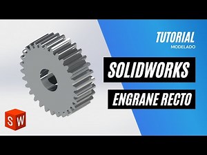 Tutorial Course in Solidworks 2021: Spur Gear with Equations and Design Table.