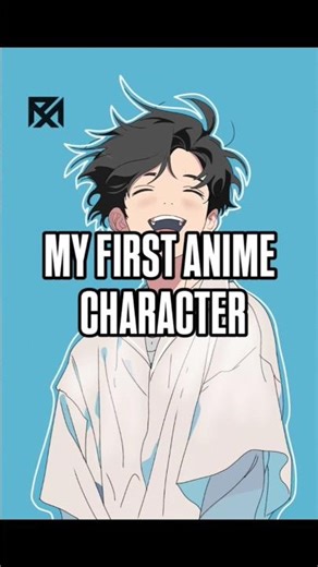 Anime Character Made with Ibis PaintX 🥶🔥My First Anime Character.....Comment to get Tutorial #shorts