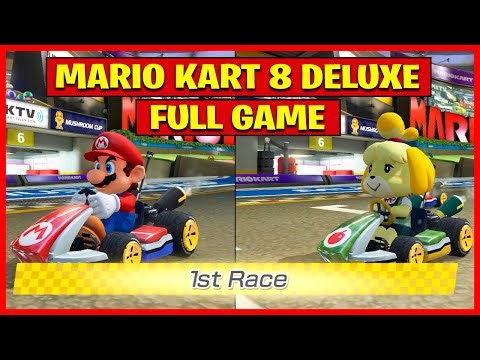 MARIO KART 8 DELUXE [2 Players] - Nintendo Switch Longplay