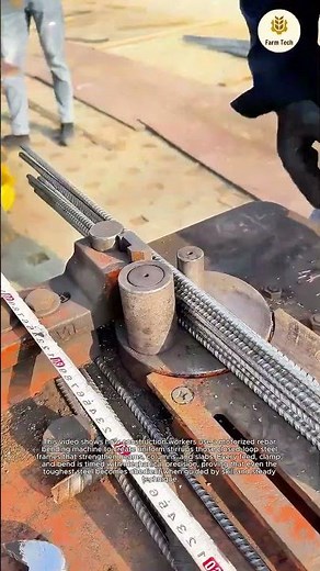 Using a Rebar Bending Machine to Create Stirrups