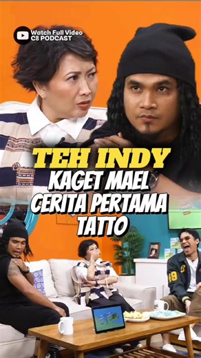 Cerita kocak maell lee pertama kali bikin tatto❗❗🤣🤣#maelllee #indybarends #dickydiffie