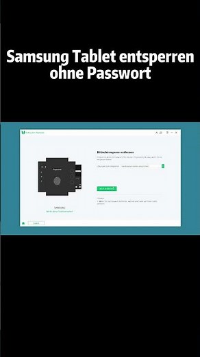 Samsung Tablet PIN vergessen? Samsung Tablet entsperren ohne Code mit 4uKey for Android #shorts