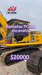 Komatsu PC200 excavator, ultra-low price | Excavators First