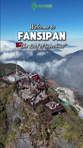 🏔️ Welcome to Fansipan – The Roof of Indochina. 🇻🇳