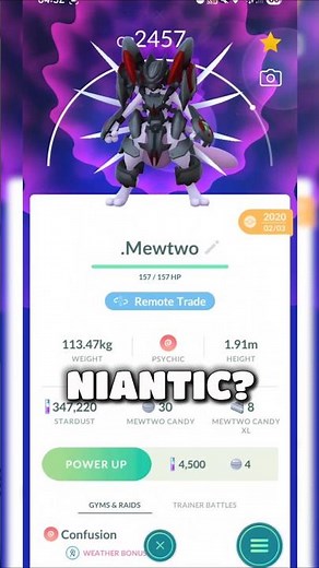 Why can't we Mega Evolve Clone Charizard in Pokemon GO?🤔 #pokemon #pokemongo #pogo #mewtwo