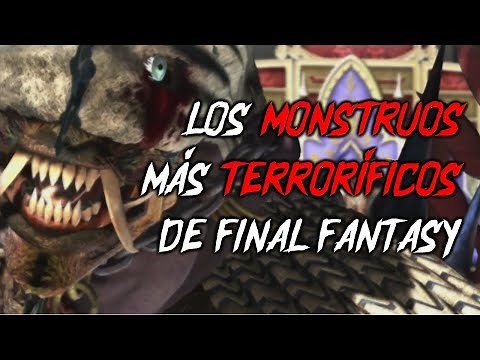 Los MONSTRUOS más TERRORÍFICOS de FINAL FANTASY