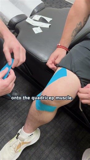 Easy Kinesiology Taping for Runners Knee