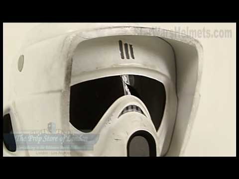 Review of original screen-used Biker/Scout Trooper Helmet from Return of the Jedi