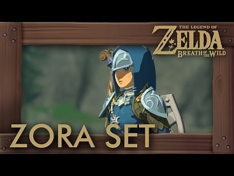Zelda Breath of the Wild - Zora Armor Set Location