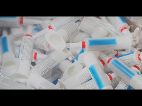 Natech's In-Mold Labeled Syringe Automation Line in Action