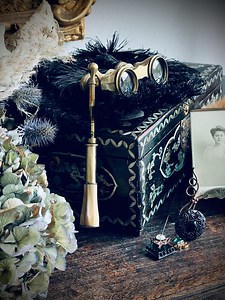 Opera Glasses, Extendable Theatre Glasses, Antique Binoculars From Around 1900 Made of Mother-of-pearl and Brass - Etsy