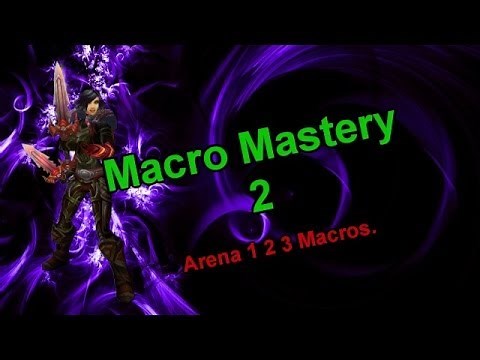 Macro Mastery - 2 - Arena 1 2 3 Macros (Stance basics + /focus /target)