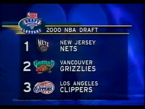 2000 NBA Draft Lottery [Complete]