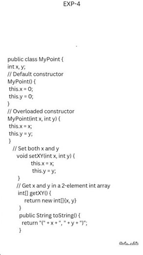 Java lab exp-4 vtu#engineering #vtu #java #programming