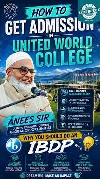 🌍 UWC & IBDP Explained! 🎓 | Study with Students from Around the World | Anees Kutty #shorts #viral