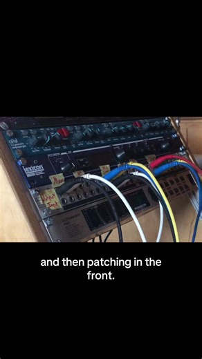 Patchbay building montage #patching #musicgear #racks #cablemanagement #fyp