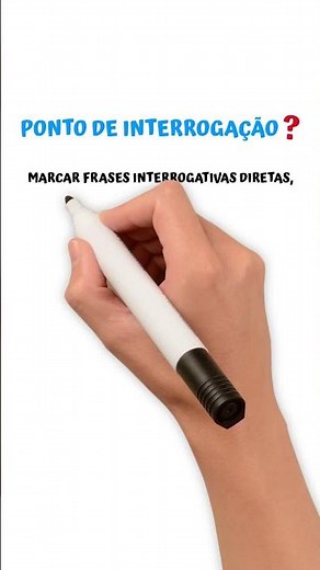 Quando usar PONTO DE INTERROGAÇÃO❓❓❓
