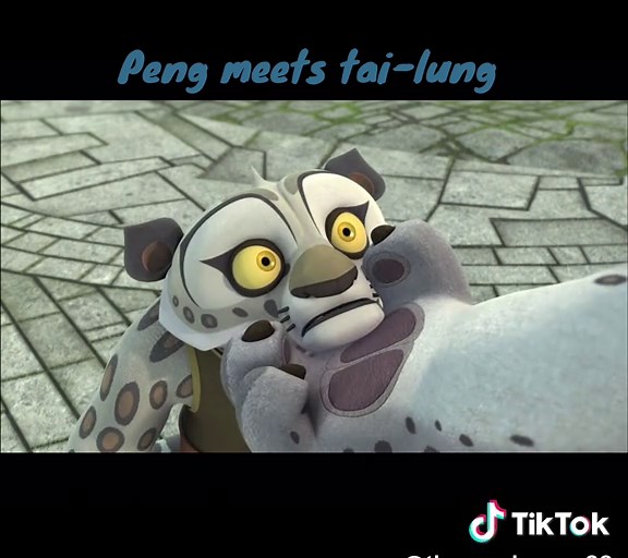 Peng meets his uncle tai-lung but is it really him? #kungfupandalengendofasomeness #kungfupanda #tailung #peng