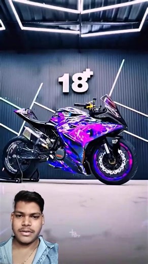 #shorts new project beauty power beast 💥#sportbike #rider #change #tyer #colors #greenscreen #zx10r