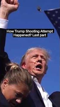 How Trump Shooting Attempt Happened?last part. | LearnScrolls #shorts #donaldtrump