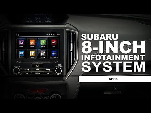 Subaru How-To Guide: 8-inch Infotainment System - APPS