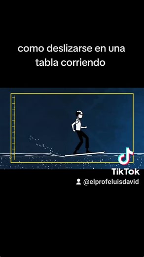 como deslizarse en una tabla corriendo