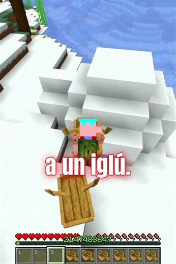 Minecraft per no puedo tocar el color blanco parodia #shorts #minecraft 1