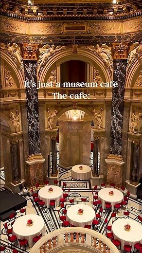 This Museum Café in Vienna Looks Like a Royal Palace ☕✨ | Kunsthistorisches Museum