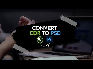 How to convert CDR to PSD | Corel Draw | Convert Any CorelDraw File To Photoshop File With Plugin.