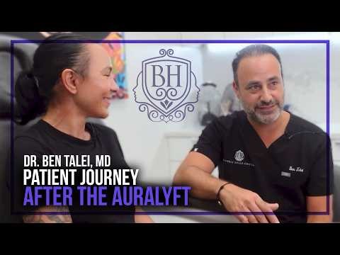 AuraLyft Patient Journey: After the AuraLyft | Sit-Down w/ Dr. Ben Talei #plasticsurgery #facelift