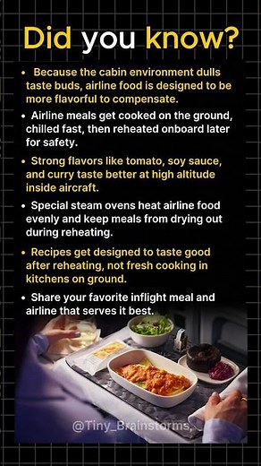 The Secret Behind Airline Meals