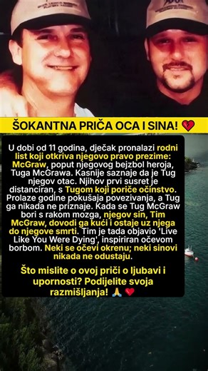 Tim McGraw Priča Oca Sina