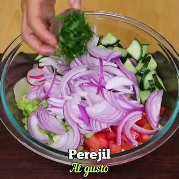 Healthy Fresh Garden Salad Recipe | Easy & Delicious Homemade Salad in 5 Minutes #deliciousfood