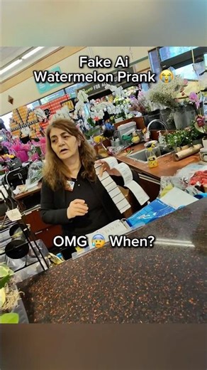 Fake Ai Watermelon Prank😭