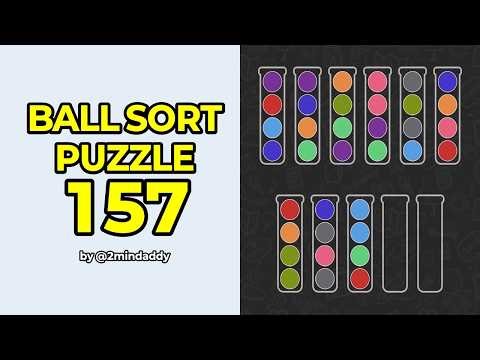 Ball Sort Puzzle Level 157