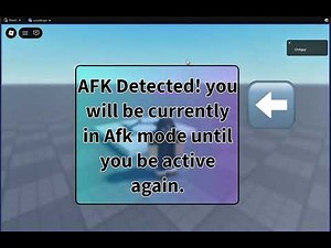 How to make an Afk Detection system in Roblox Studio
